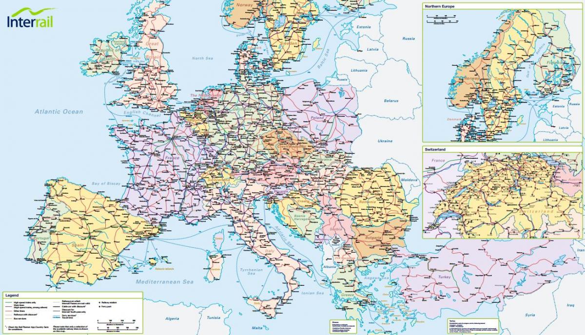 carte de interrail suisse 