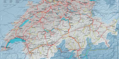 Carte des cff carte de la suisse
