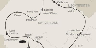 Carte de la suisse pittoresque lecteurs